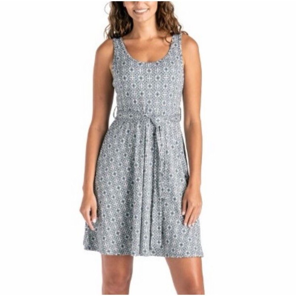 Allthreads Women's S Marine‎ Blue Rio Sleeveless Dress Beach Casual Chic